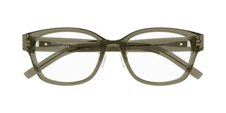 Saint Laurent SL M33/J women Green Squared Eyeglasses