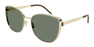 Saint Laurent SL M89 women Gold Cat Eye Sunglasses