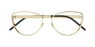 Saint Laurent SL M92 women Gold Cat Eye Eyeglasses