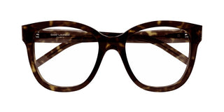 Saint Laurent SL M97 women Havana Oversize Eyeglasses