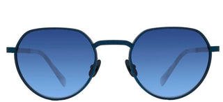 Moscot Smendrik Sun Unisex Blue Round Sunglasses