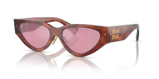 Miu Miu SMU 03ZS women Havana Cat Eye Sunglasses