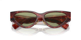 Miu Miu SMU 03ZS women Havana Cat Eye Sunglasses