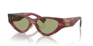 Miu Miu SMU 03ZS women Havana Cat Eye Sunglasses