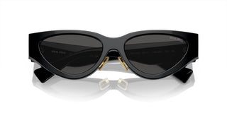 Miu Miu SMU 03ZS women Black Cat Eye Sunglasses