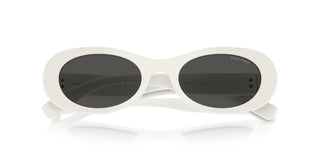 Miu Miu SMU 06ZS women White Geometric Sunglasses