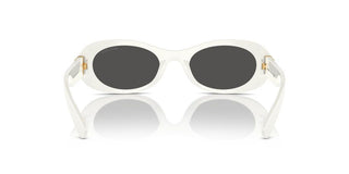 Miu Miu SMU 06ZS women White Geometric Sunglasses