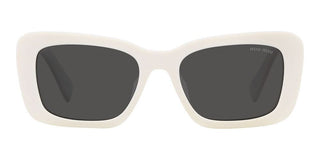 Miu Miu SMU 07YS women White Squared Sunglasses