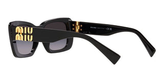 Miu Miu SMU 07YS women Black Squared Sunglasses