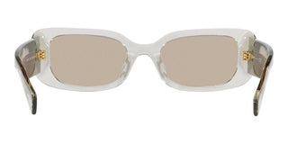 Miu Miu SMU 08YS women Brown Squared Sunglasses