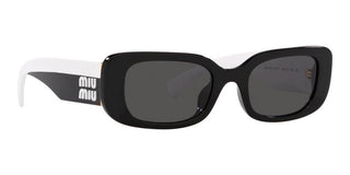 Miu Miu SMU 08YS women Black Squared Sunglasses