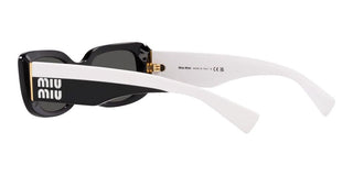 Miu Miu SMU 08YS women Black Squared Sunglasses