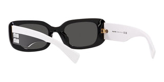 Miu Miu SMU 08YS women Black Squared Sunglasses