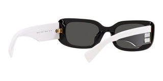 Miu Miu SMU 08YS women Black Squared Sunglasses