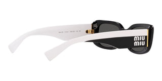 Miu Miu SMU 08YS women Black Squared Sunglasses