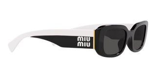 Miu Miu SMU 08YS women Black Squared Sunglasses