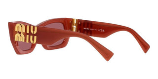 Miu Miu SMU 09WS women Violet Geometric Sunglasses