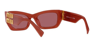 Miu Miu SMU 09WS women Violet Geometric Sunglasses