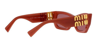 Miu Miu SMU 09WS women Violet Geometric Sunglasses