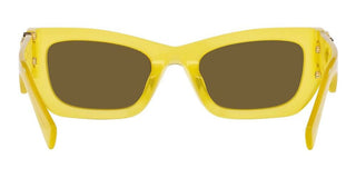 Miu Miu SMU 09WS women Yellow Geometric Sunglasses