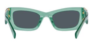 Miu Miu SMU 09WS women Green Geometric Sunglasses