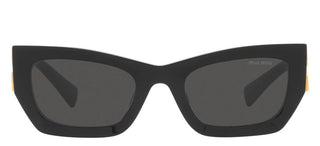 Miu Miu SMU 09WS women Black Geometric Sunglasses