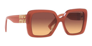 Miu Miu SMU 10YS women Red Squared Sunglasses