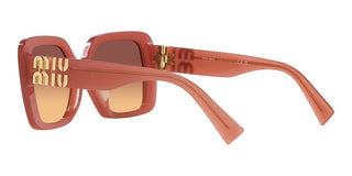 Miu Miu SMU 10YS women Red Squared Sunglasses