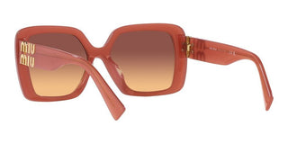 Miu Miu SMU 10YS women Red Squared Sunglasses