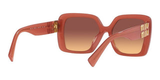 Miu Miu SMU 10YS women Red Squared Sunglasses