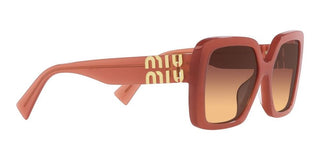 Miu Miu SMU 10YS women Red Squared Sunglasses