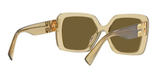 Miu Miu SMU 10YS women White Squared Sunglasses