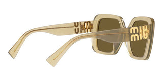 Miu Miu SMU 10YS women White Squared Sunglasses