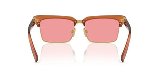 Miu Miu SMU 10ZS women Brown Squared Sunglasses