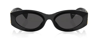 Miu Miu SMU 11WS women Black Oval Sunglasses