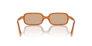 Miu Miu SMU 11ZS women Orange Rectangle Sunglasses