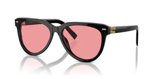 Miu Miu SMU 12ZS women Black Geometric Sunglasses