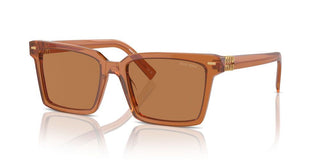 Miu Miu SMU 13ZS women Orange Squared Sunglasses