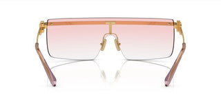 Miu Miu SMU 50ZS women Gold Geometric Sunglasses