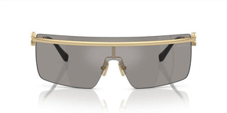 Miu Miu SMU 50ZS women Gold Geometric Sunglasses