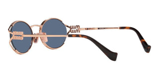 Miu Miu SMU 52YS women Rose gold Round Sunglasses