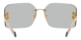 Miu Miu SMU 54YS women Gold Geometric Sunglasses