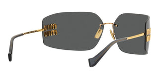 Miu Miu SMU 54YS women Gold Geometric Sunglasses