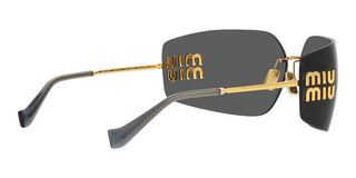 Miu Miu SMU 54YS women Gold Geometric Sunglasses