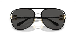 Miu Miu SMU 52ZS women Black Pilot Sunglasses