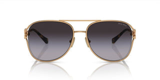 Miu Miu SMU 52ZS women Gold Pilot Sunglasses