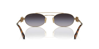 Miu Miu SMU 54ZS women Gold Geometric Sunglasses