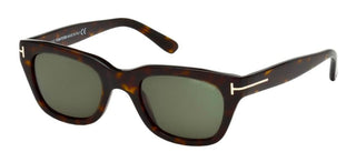 Tom Ford SNOWDON FT 0237 unisex Havana Squared Sunglasses