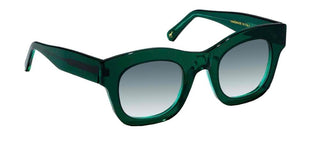 L.G.R SOFIA women Green Geometric Sunglasses