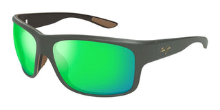 Maui Jim SOUTHERN CROSS MJ0815S men Green Rectangle Sunglasses